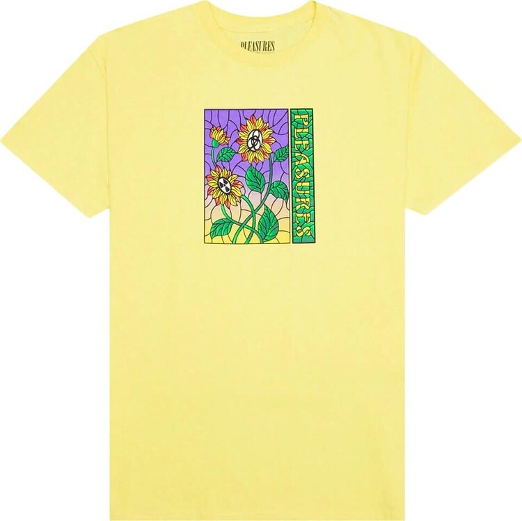 

Футболка Pleasures Glass T-Shirt 'Banana', желтый