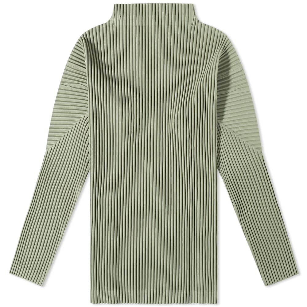 

Джемпер Homme Plissé Issey Miyake Long Sleeve Pleated Roll Neck, Серый