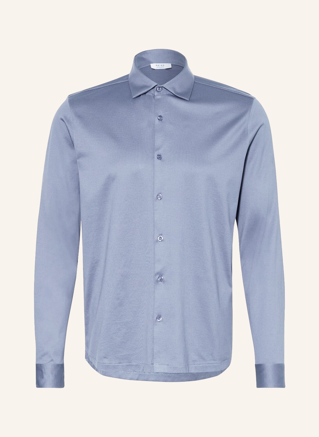 

Рубашка REISS JerseyKING Slim Fit, светло-синий