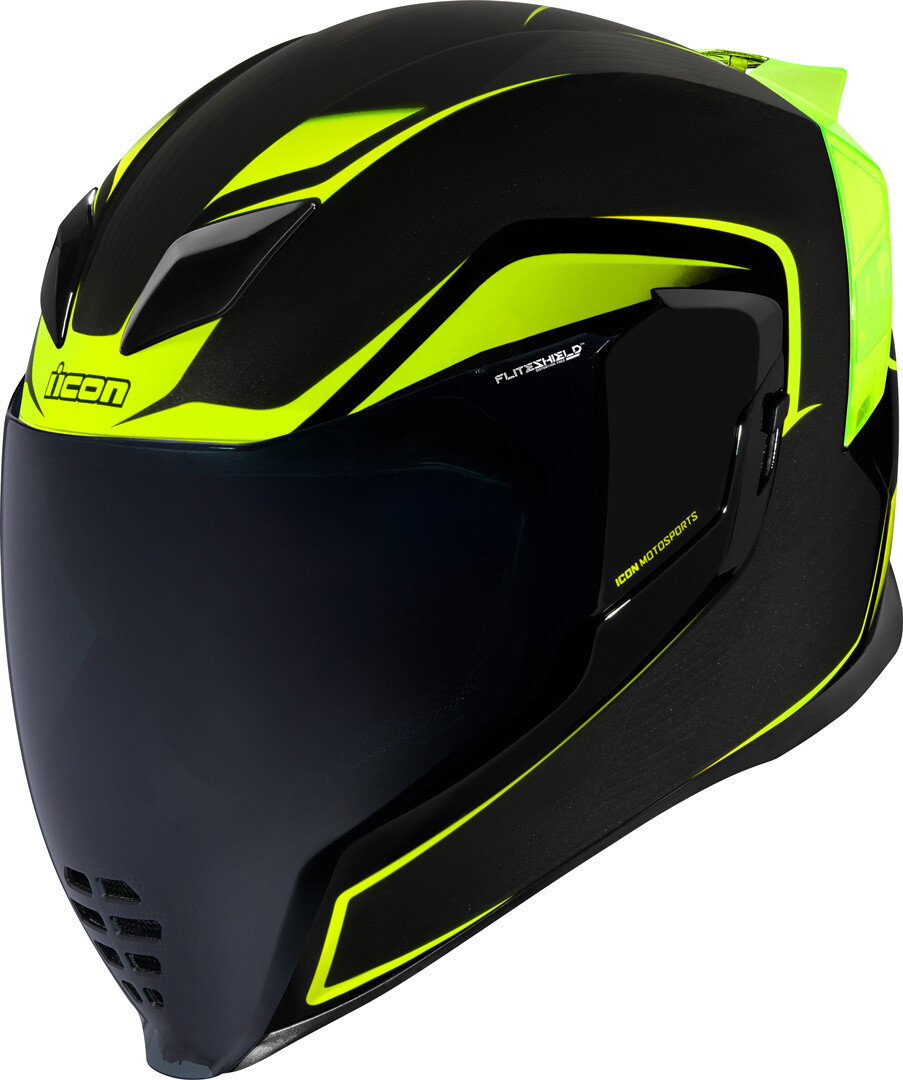 

Icon Airflite Crosslink Шлем, черный/желтый