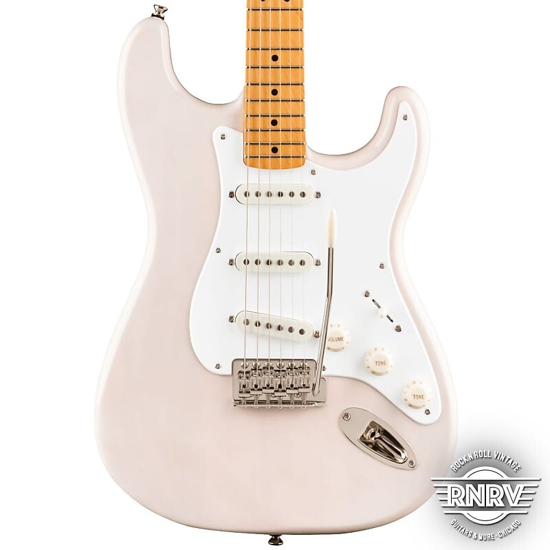 

Squier Classic Vibe '50s Stratocaster, кленовый гриф, белый блонд Fender