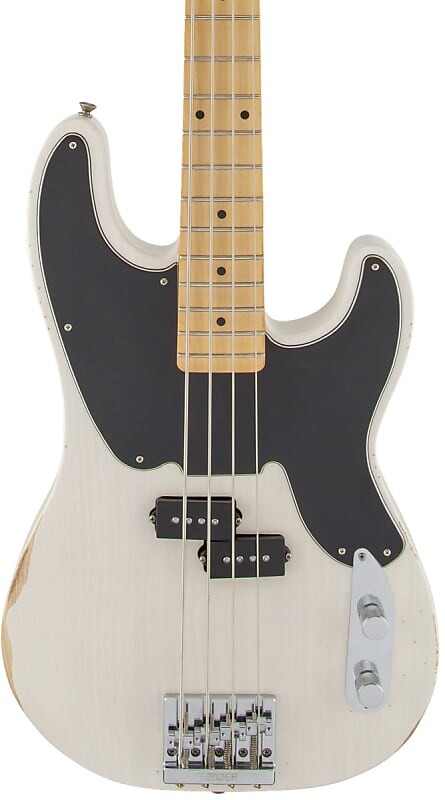 

Накладка на гриф Fender Mike Dirnt Road Worn Precision Bass Maple White Blonde с футляром