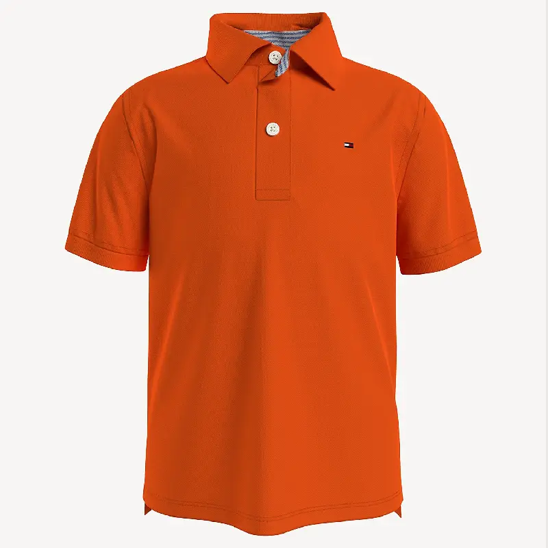 

Футболка-поло Tommy Hilfiger Kids' Solid Stretch, оранжевый