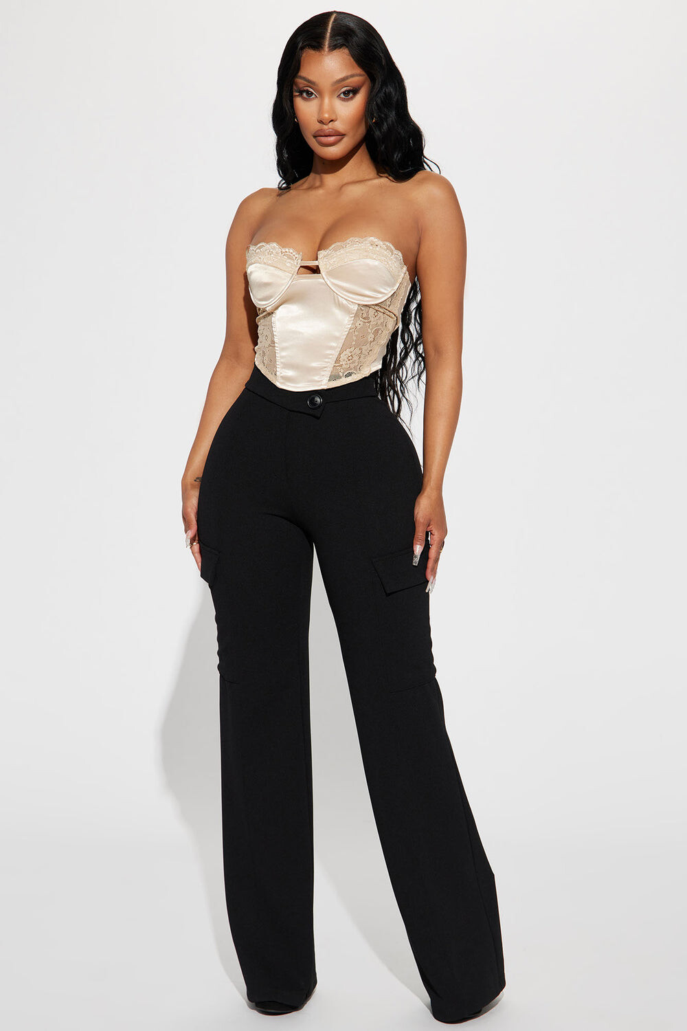 

Брюки Fashion Nova CAP7021, черный