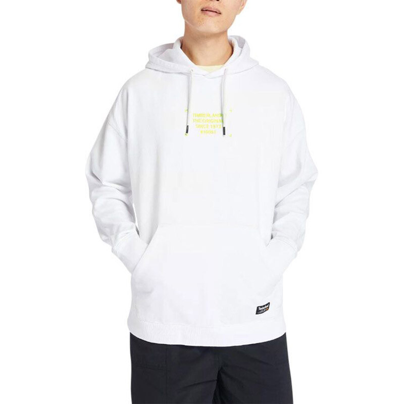 

Худи Timberland Garment-dyed Graphic, белый