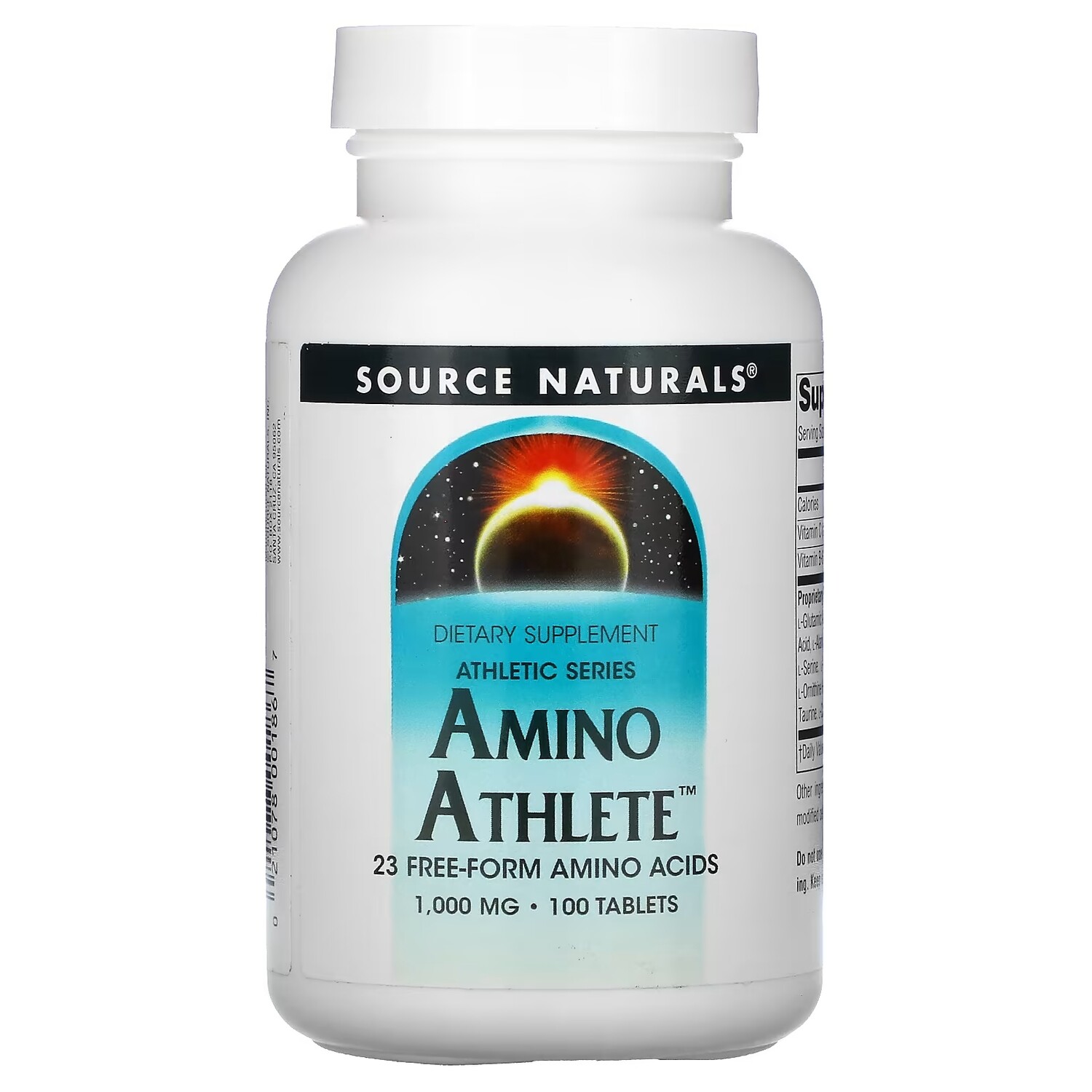 

Source Naturals Athletic Series Amino Athlete комплекс аминокислот 1000 мг, 100 таблеток