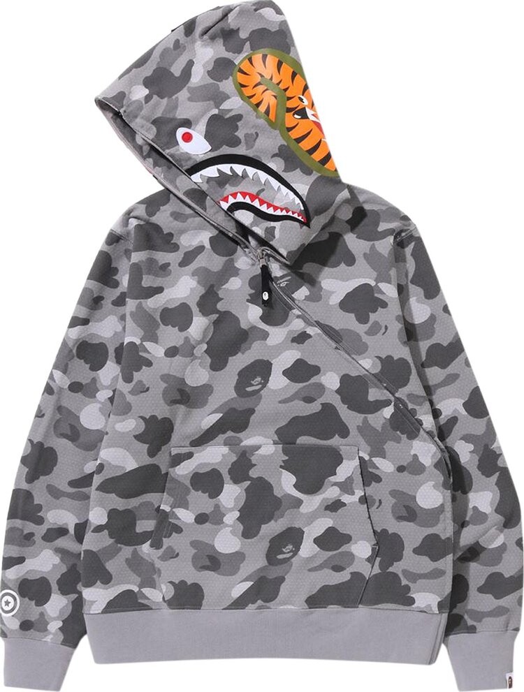 Camo shop zip hoodie