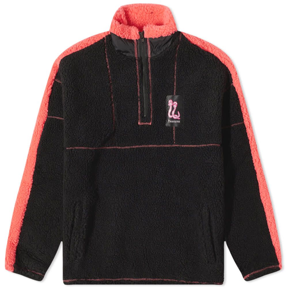 

Толстовка Pleasures Rewind Quarter Zip Fleece, Черный