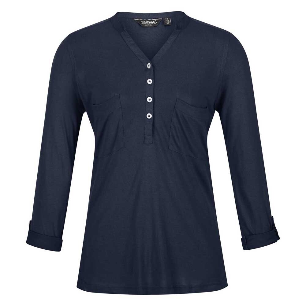

Блузка Regatta FFlur II 3/4 Sleeve, синий