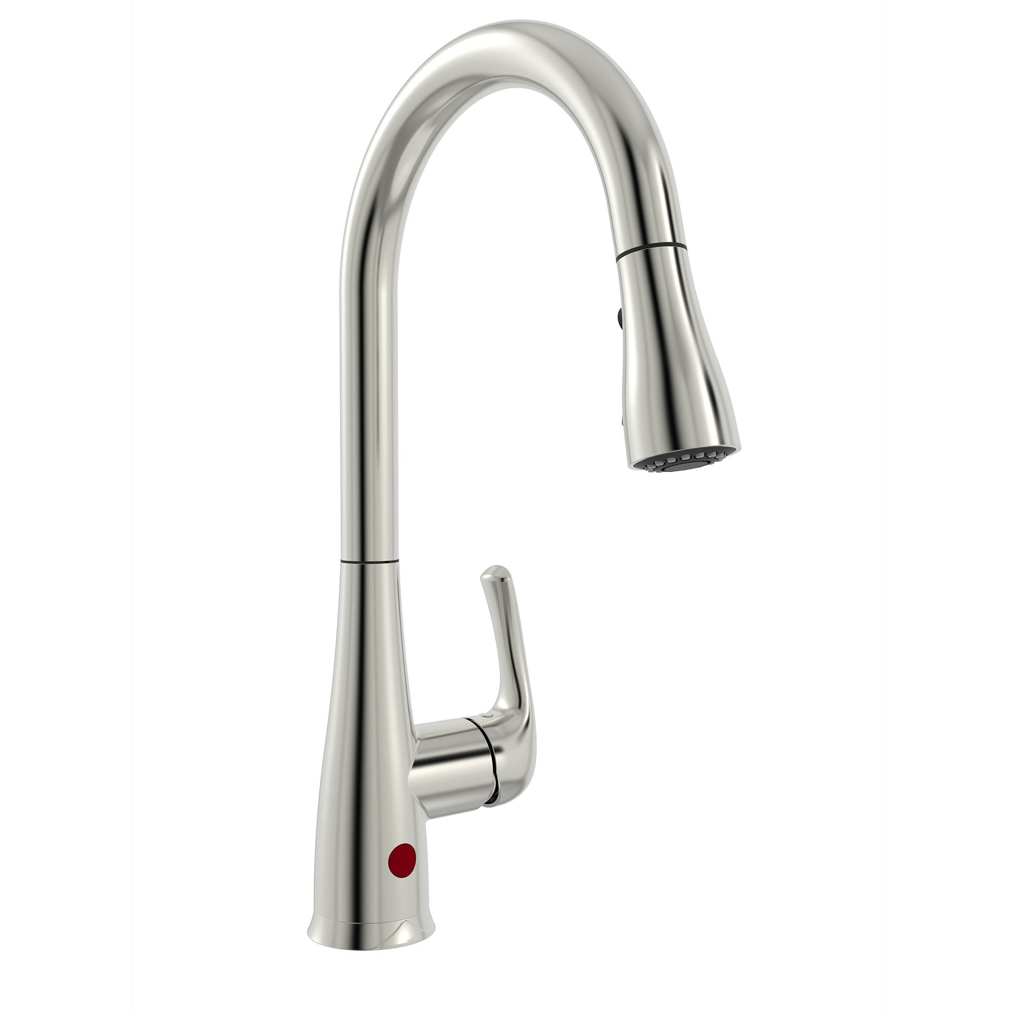 Бесконтактный выдвижной кухонный смеситель Belanger NEX76CBN, brushed nickel - фото