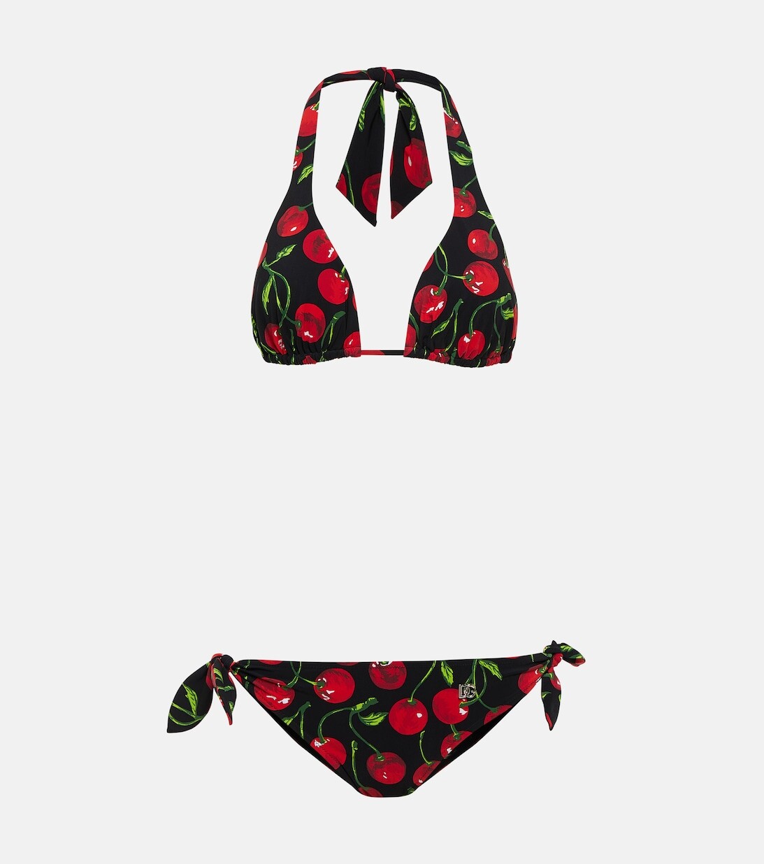 

Вишневое бикини DOLCE&GABBANA, черный