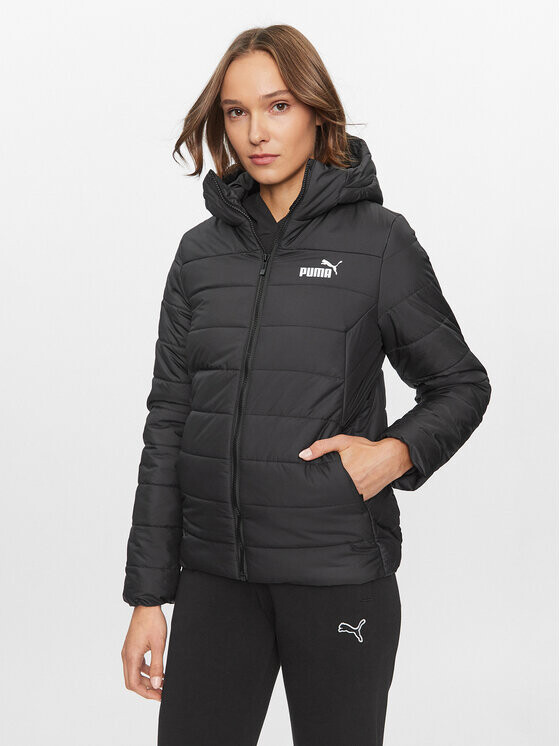 

Пуховик стандартного кроя Puma, черный