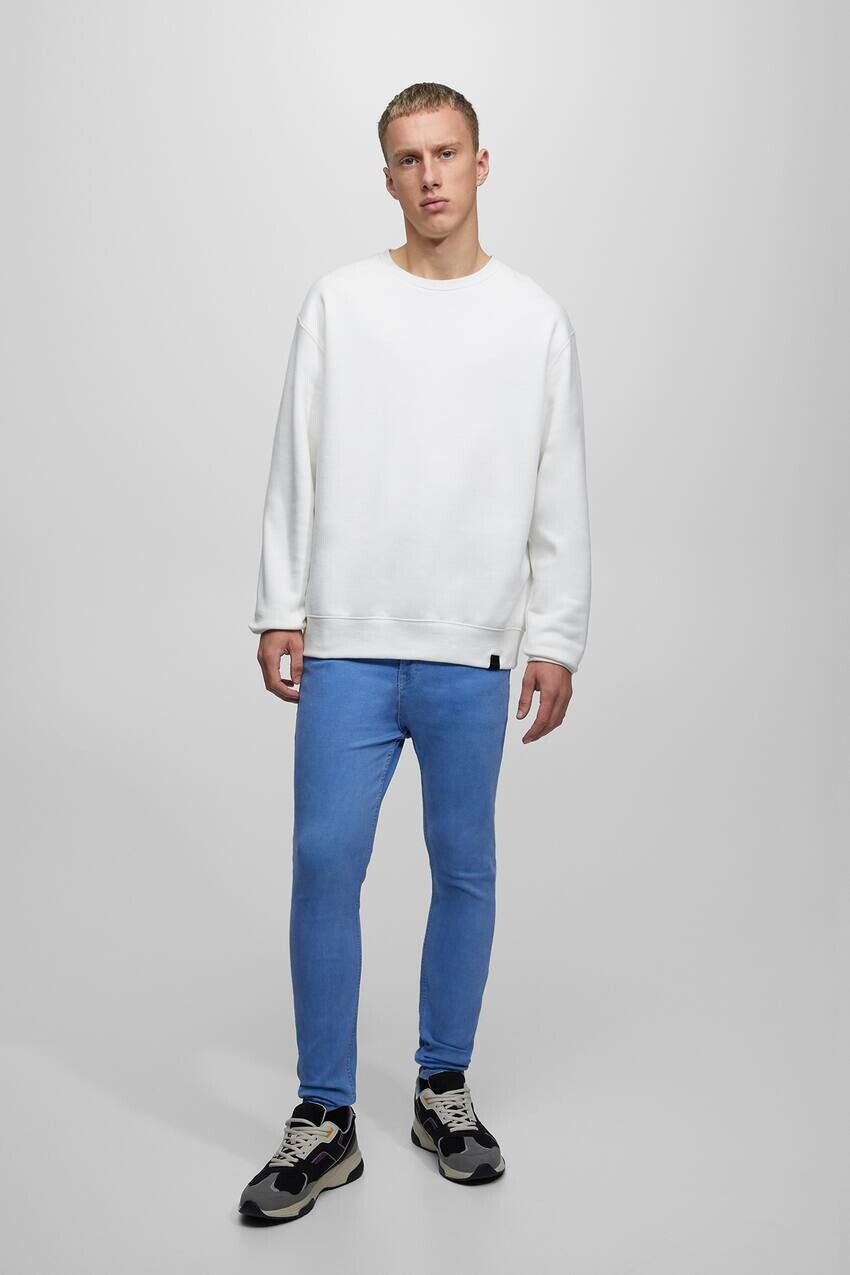 

Джинсы-морковки Pull&Bear, голубой