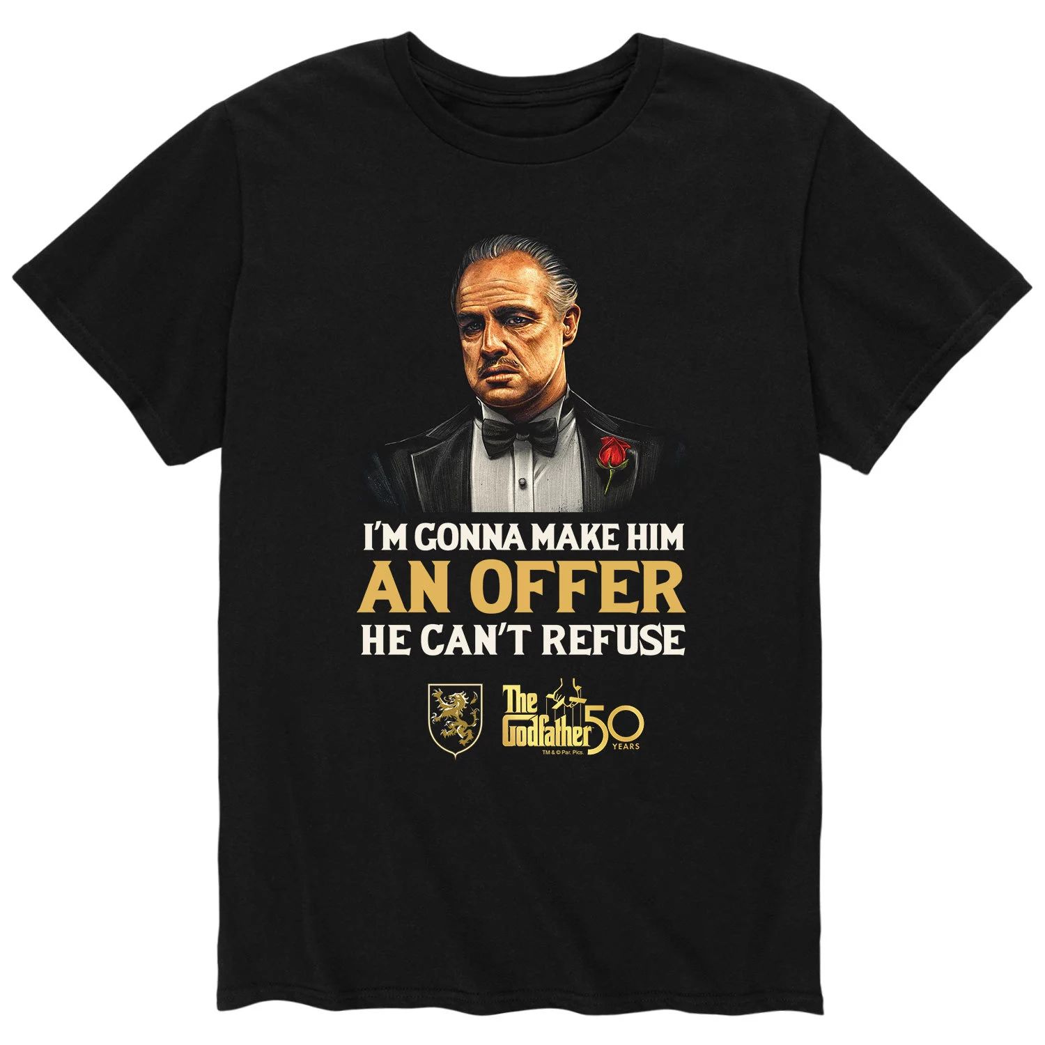 Мужская футболка The Godfather Make Him Offer Licensed Character offer 01