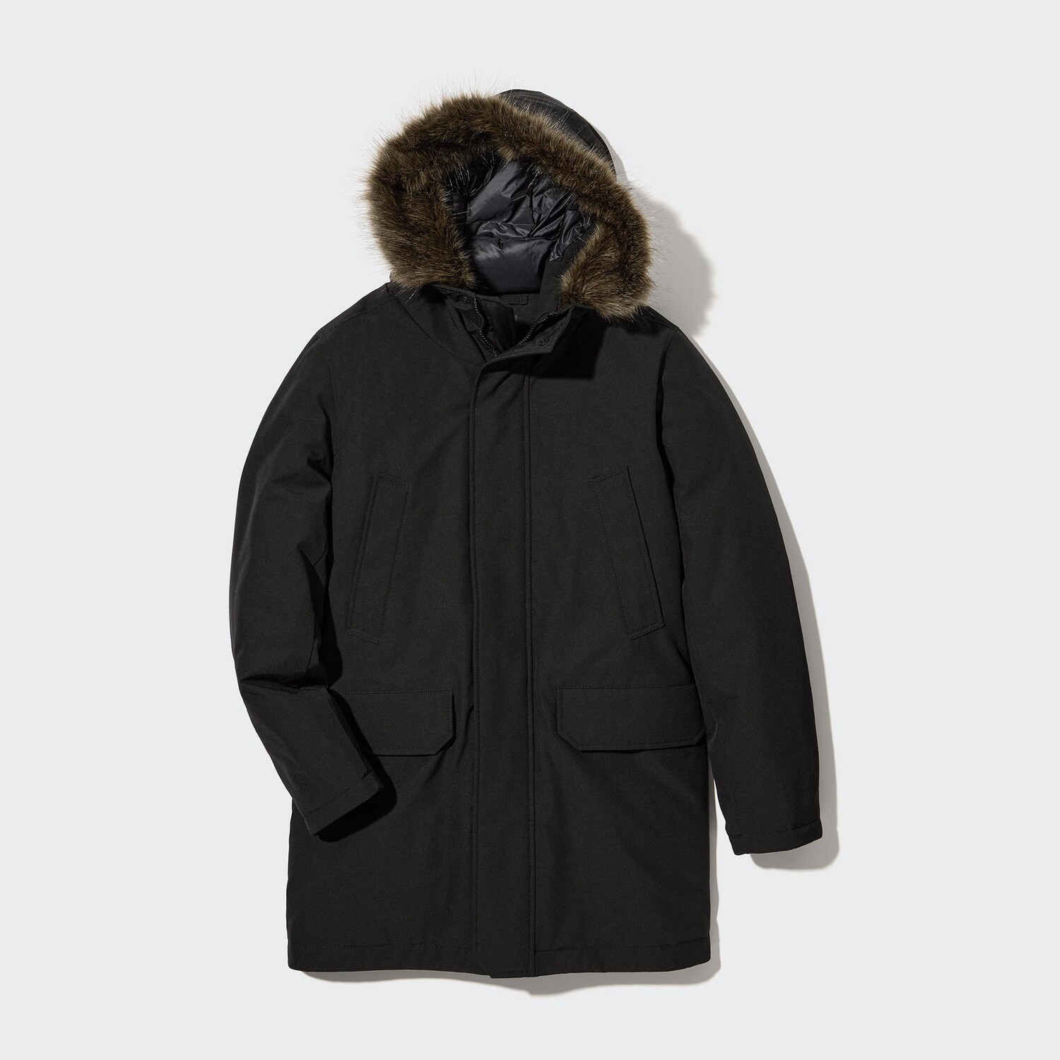 

Пуховик Uniqlo мужской ультратеплый, черный