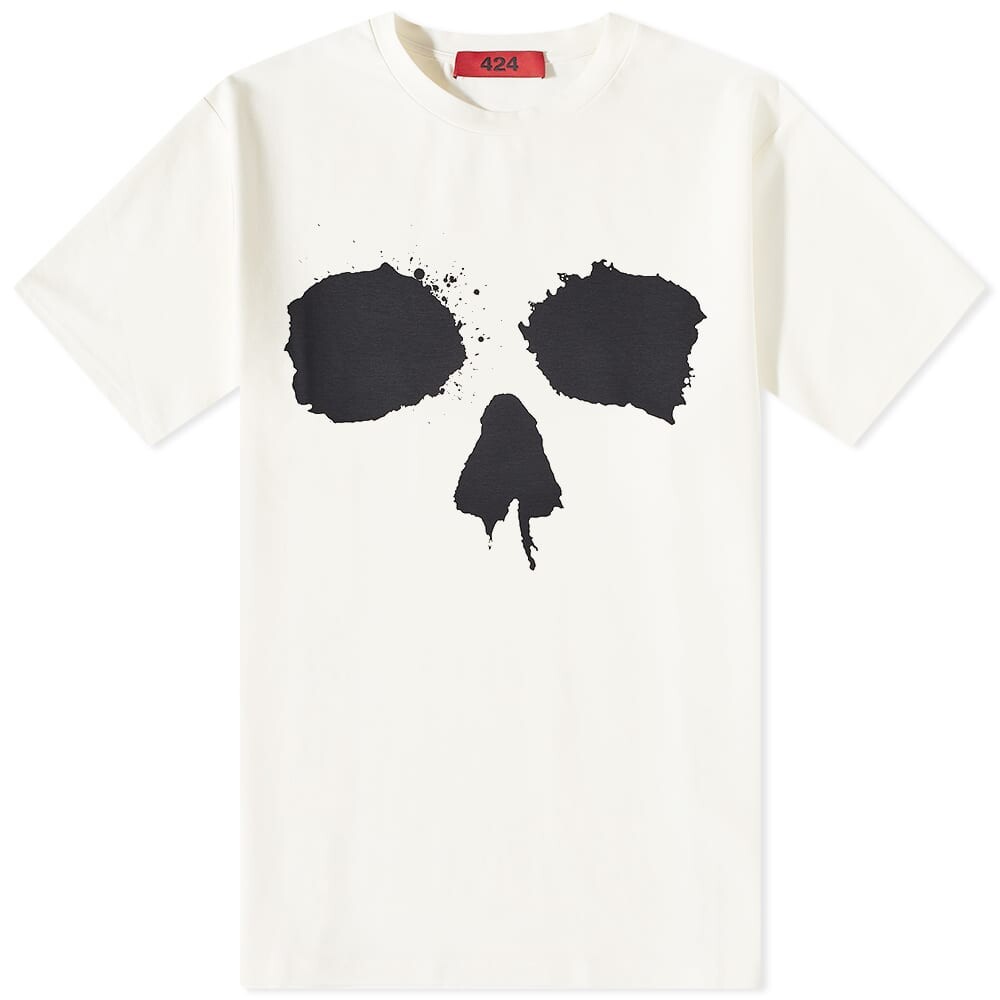 

Футболка 424 Skull Tee, Белый