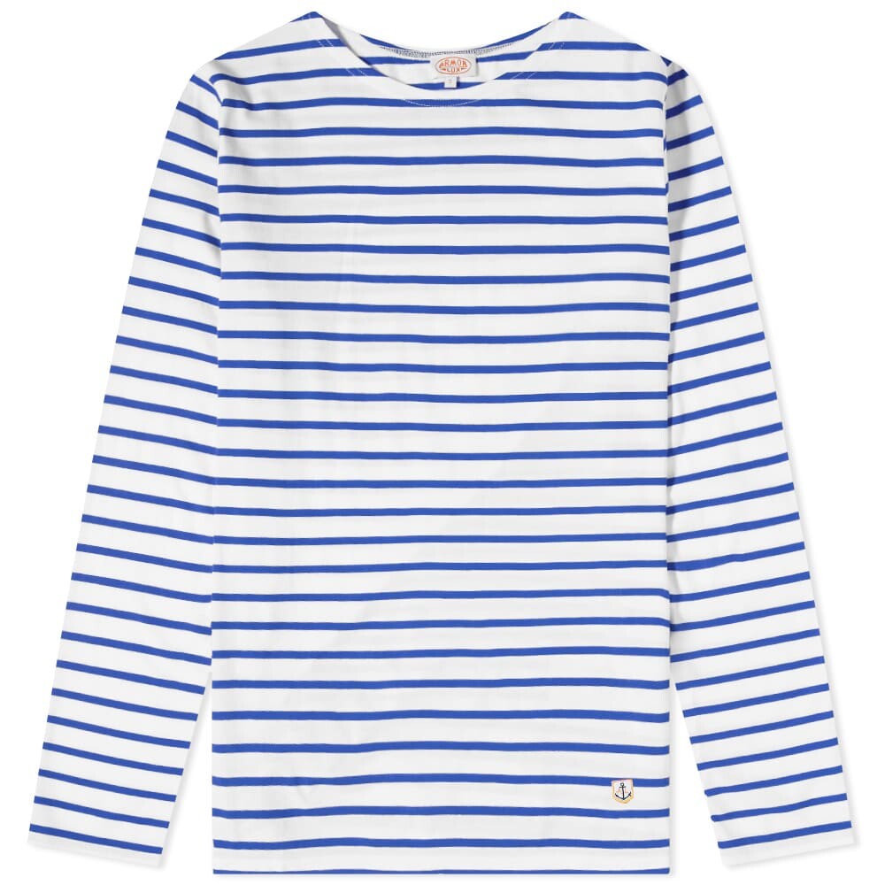 

Футболка Armor-Lux Long Sleeve 73792 Mariniere Tee, Серый