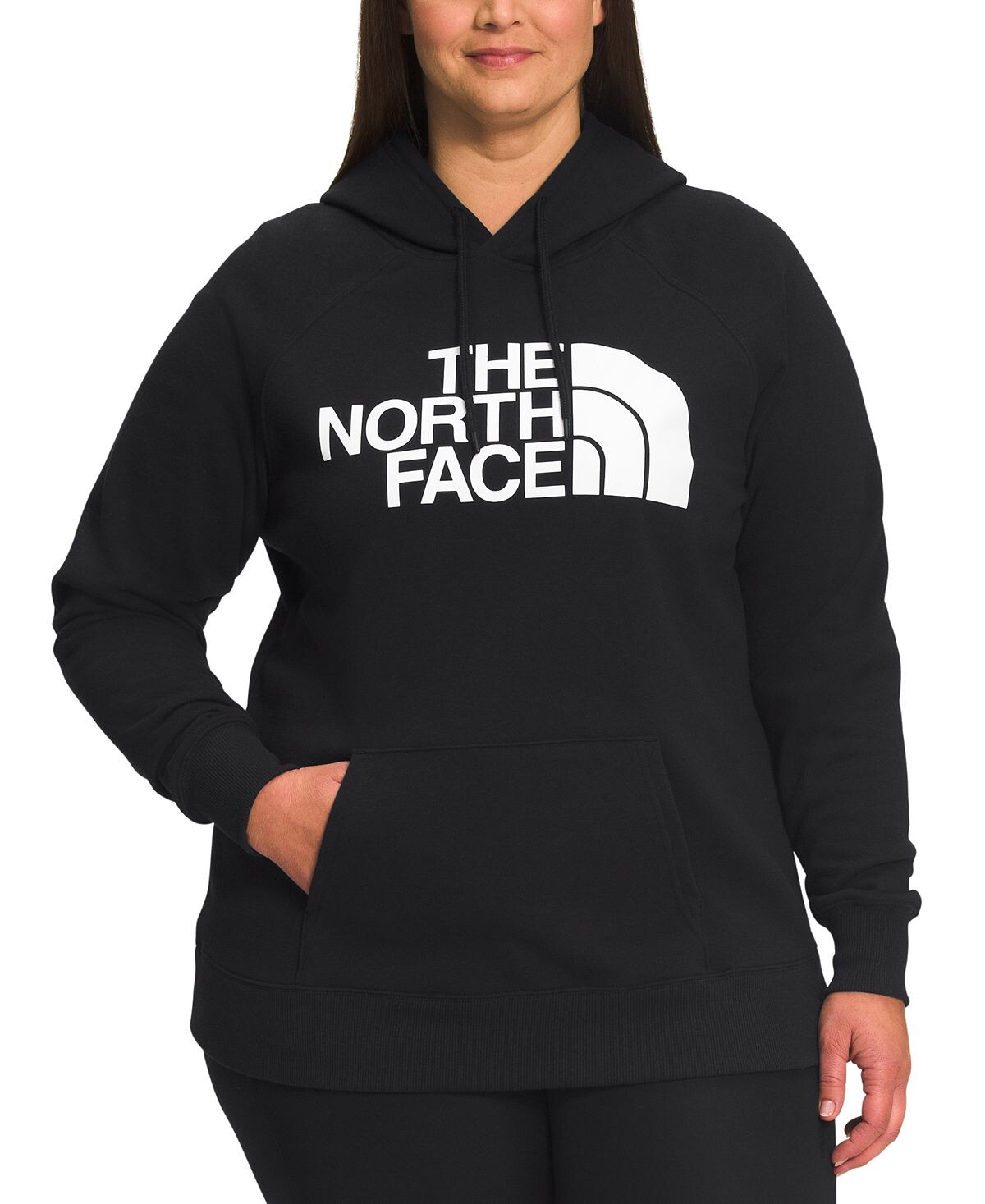 

Пуловер с капюшоном большого размера half dome The North Face, мульти