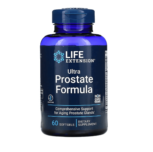 Добавка для простаты Ultra Prostate Formula 60 капсул Life Extension force factor prostate натуральное средство для здоровья простаты 60 удобных капсул