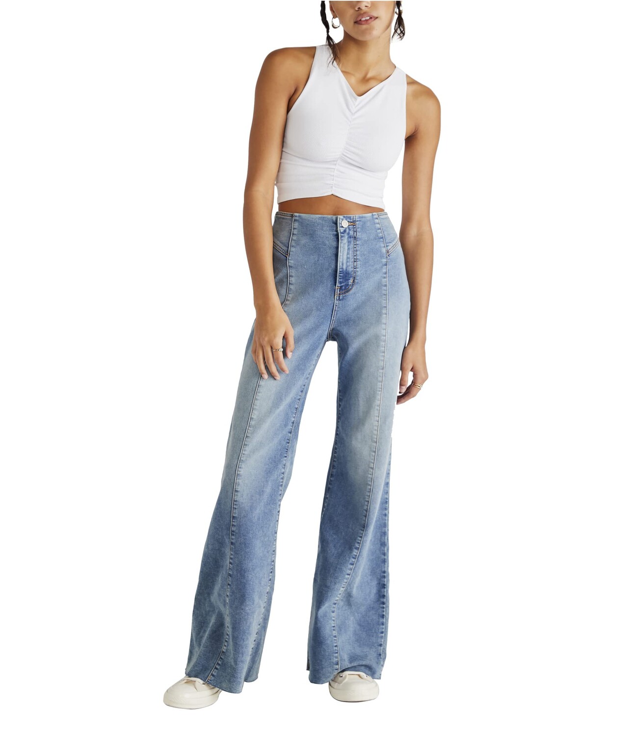 

Джинсы Free People, Curvy Wild Honey Denim