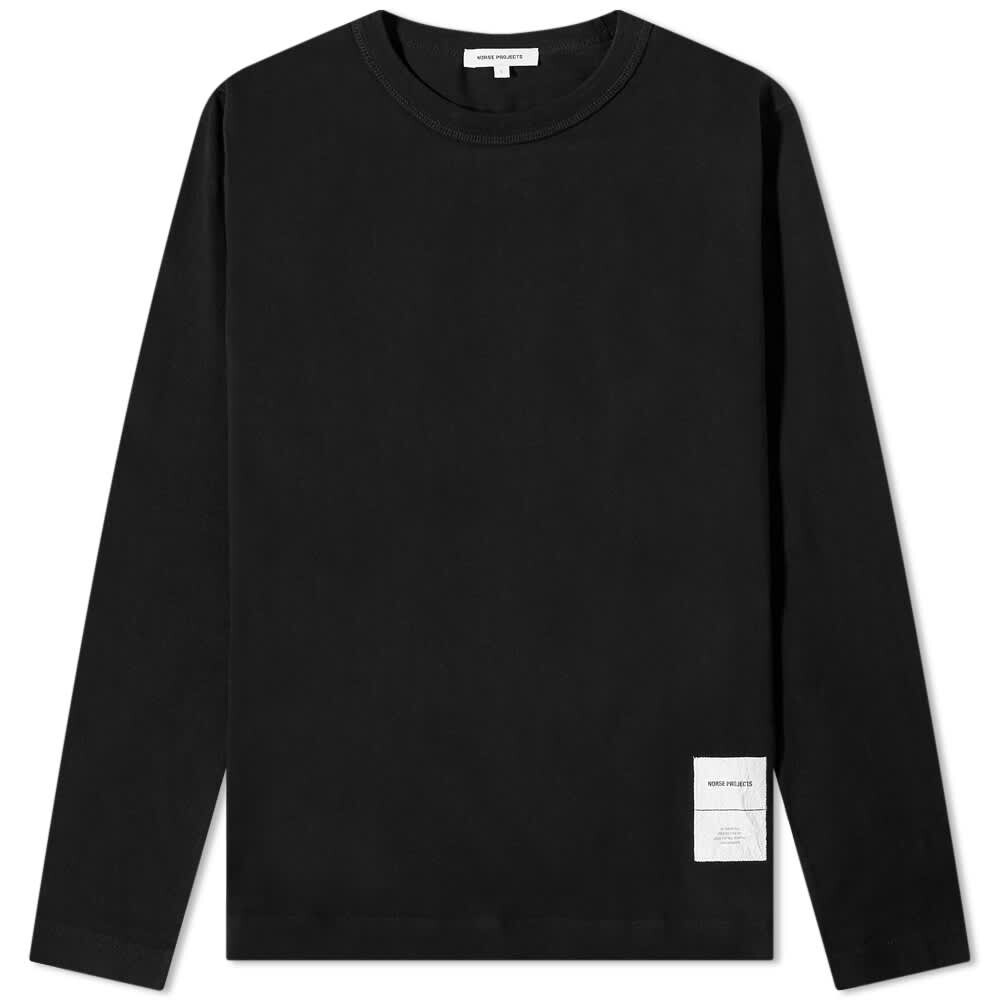 

Футболка Norse Projects Long Sleeve Holger Tab Series Logo Tee