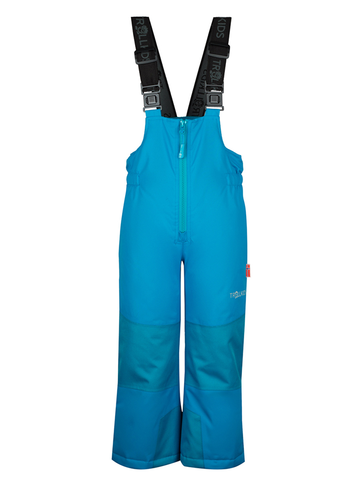 Лыжные штаны Trollkids Nordkapp, синий лыжные штаны trollkids nordkapp светло коричневый