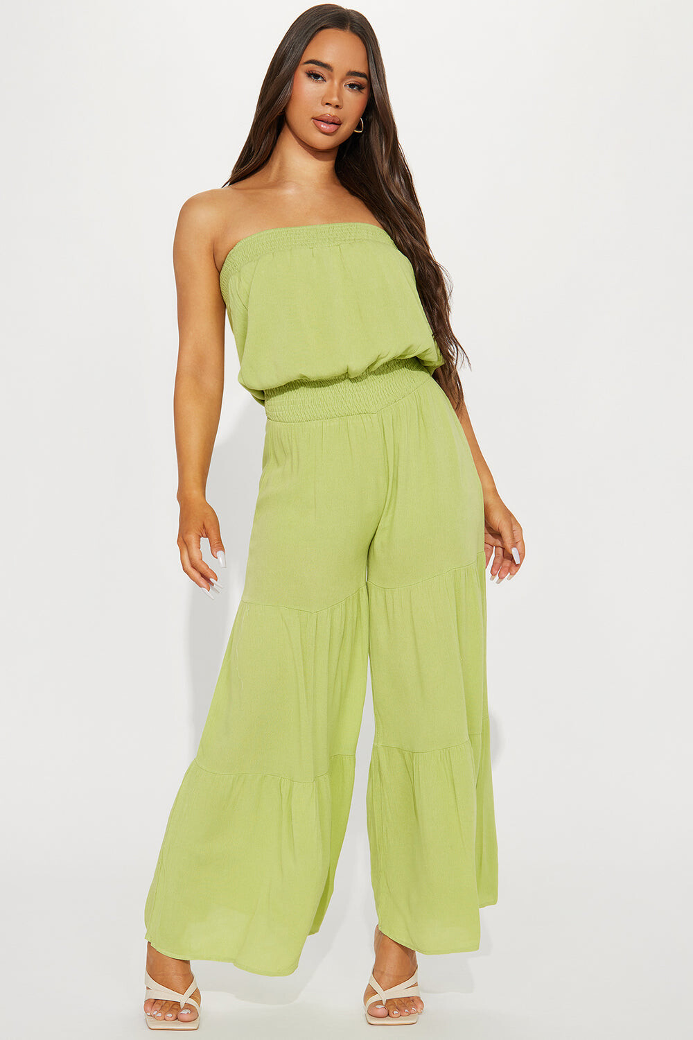 

Комбинезон Fashion Nova HF23E915, лаймовый