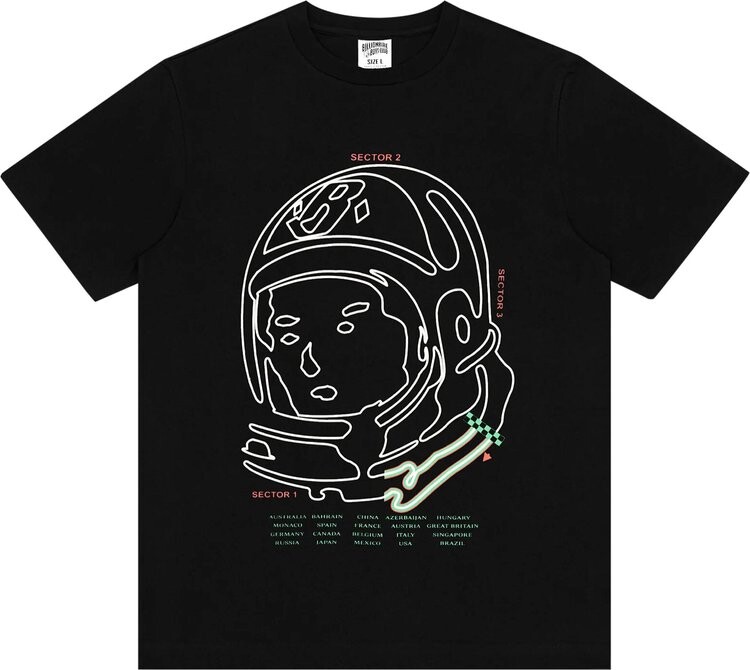 

Футболка Billionaire Boys Club Track T-Shirt 'Black', черный