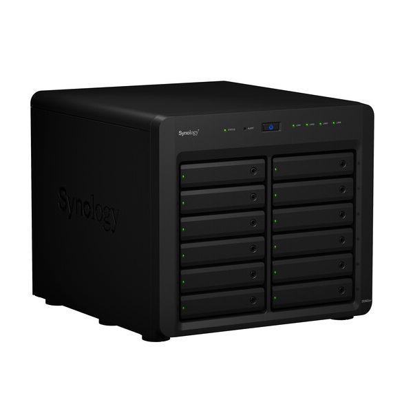 Сетевое хранилище Synology DS3622xs+ с 12 отсеками, черный - фото