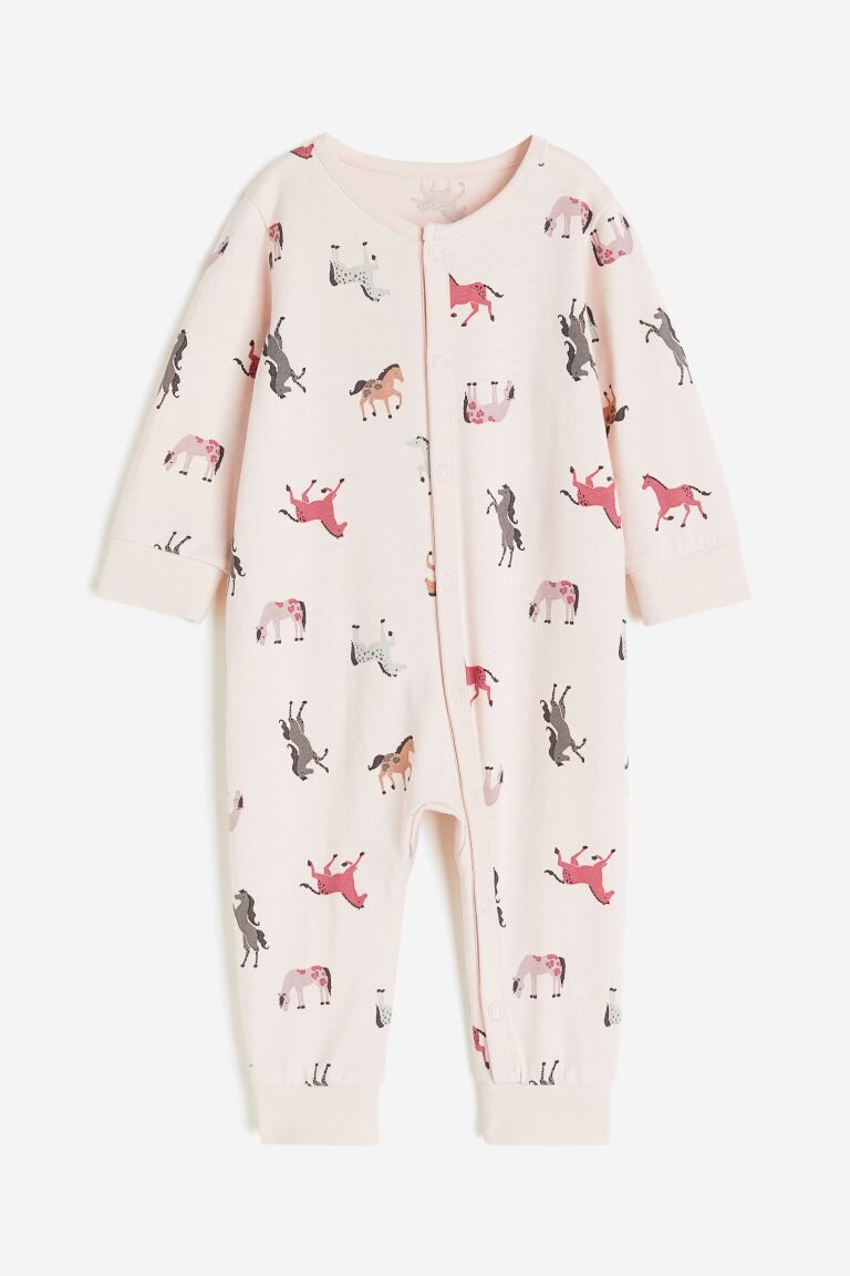 

Комбинезон H&M Horses Patterned, бежевый
