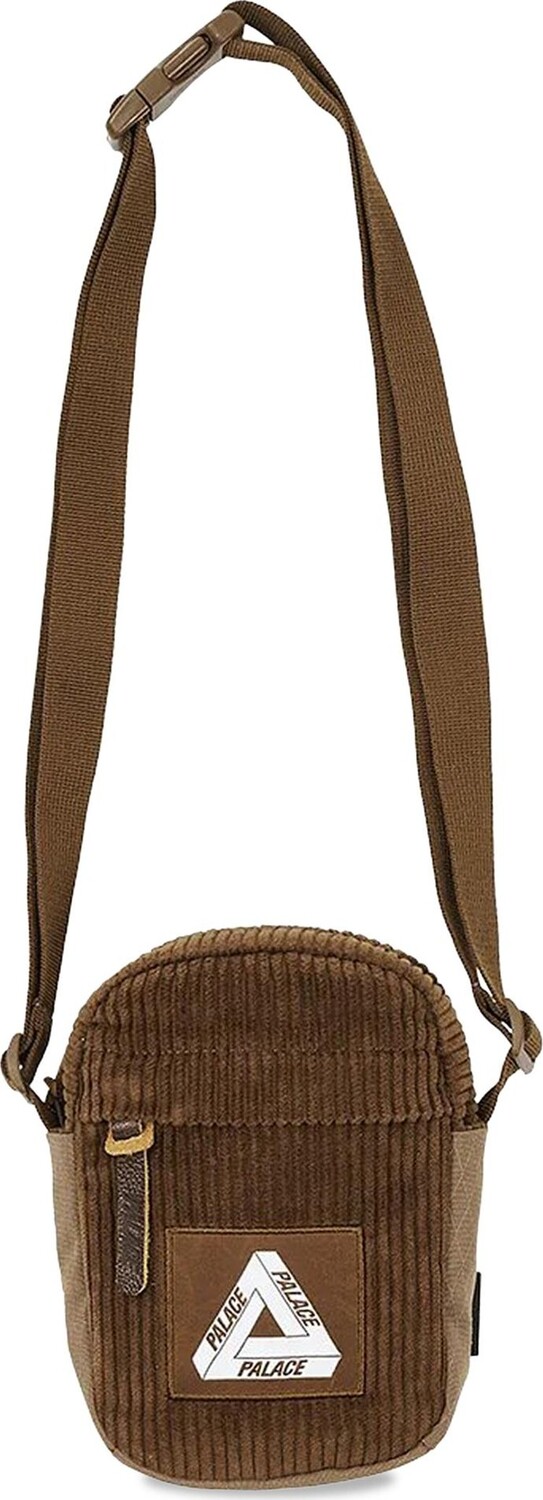 

Сумка Palace Corduroy Shot Bag Brown, коричневый