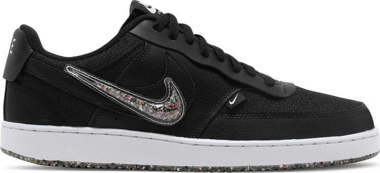 Кроссовки Nike Court Vision Low Premium 'Black Clear', черный - фото