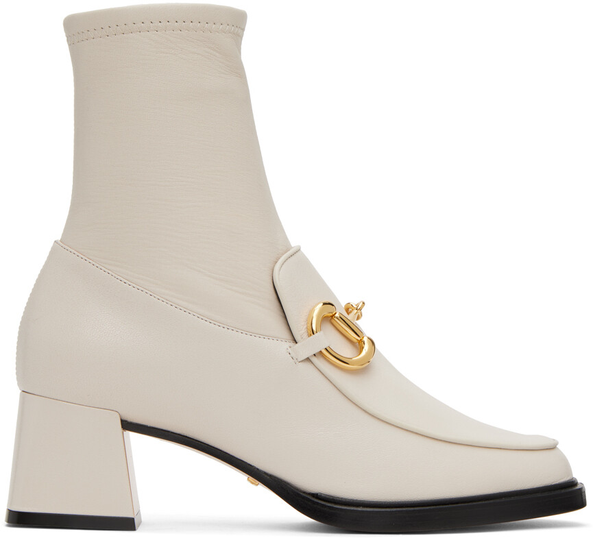 

Сапоги Off-White Horsebit Gucci