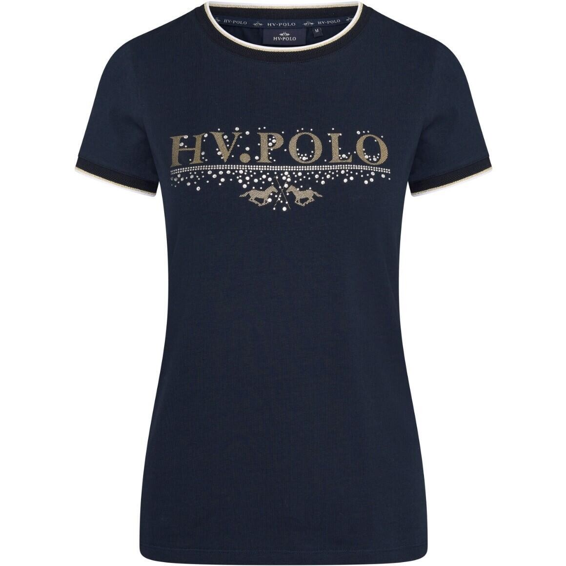 

Женская футболка HVPZoë темно-синяя HV POLO, темно-синий