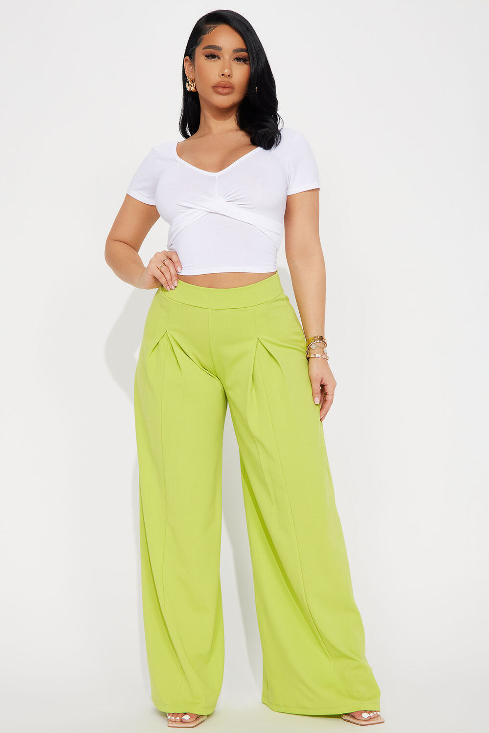 

Брюки Fashion Nova LBP21923FN, лаймовый