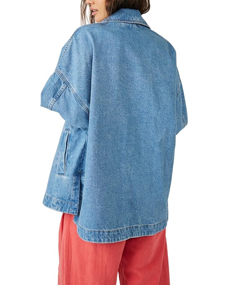 

Куртка Free People Madison City Denim Jacket, цвет Solar Wash