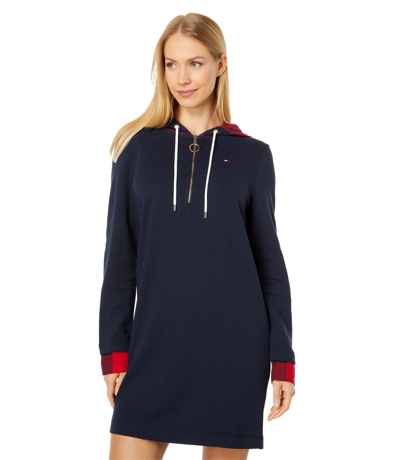 

Платье Tommy Hilfiger, French Terry Zip-Up Hoodie Dress