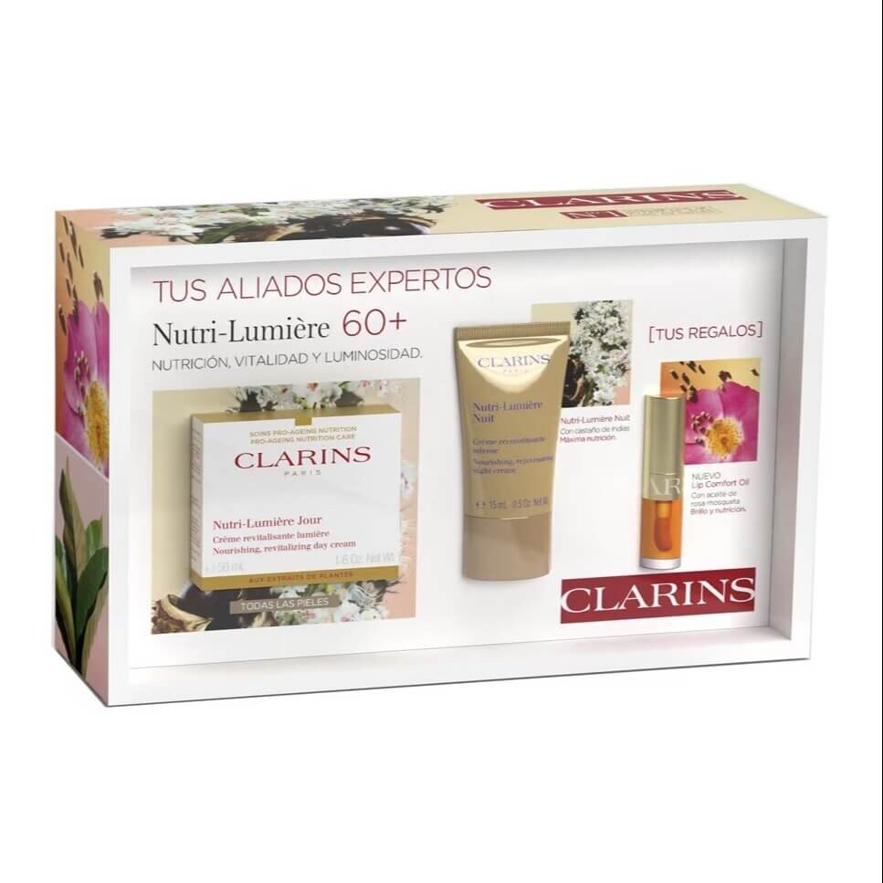 

Подарочный набор Clarins Nutri Lumiere, 3 предмета