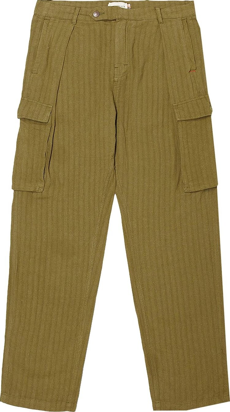 

Брюки Honor The Gift Retro Cargo Pant 'Moss', зеленый