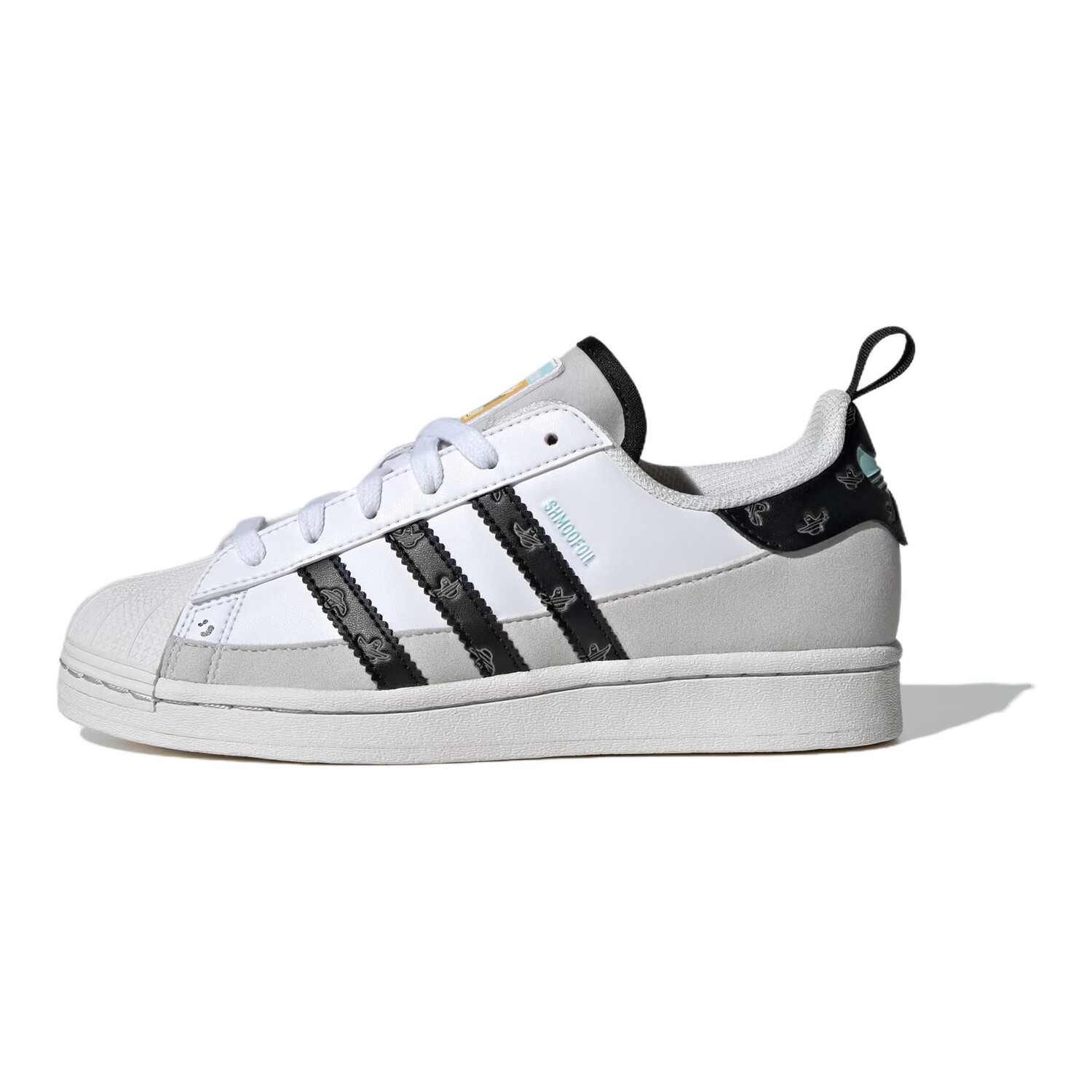 

Детские кроссовки для скейтбординга Shmoofoil GS Adidas Originals, черный