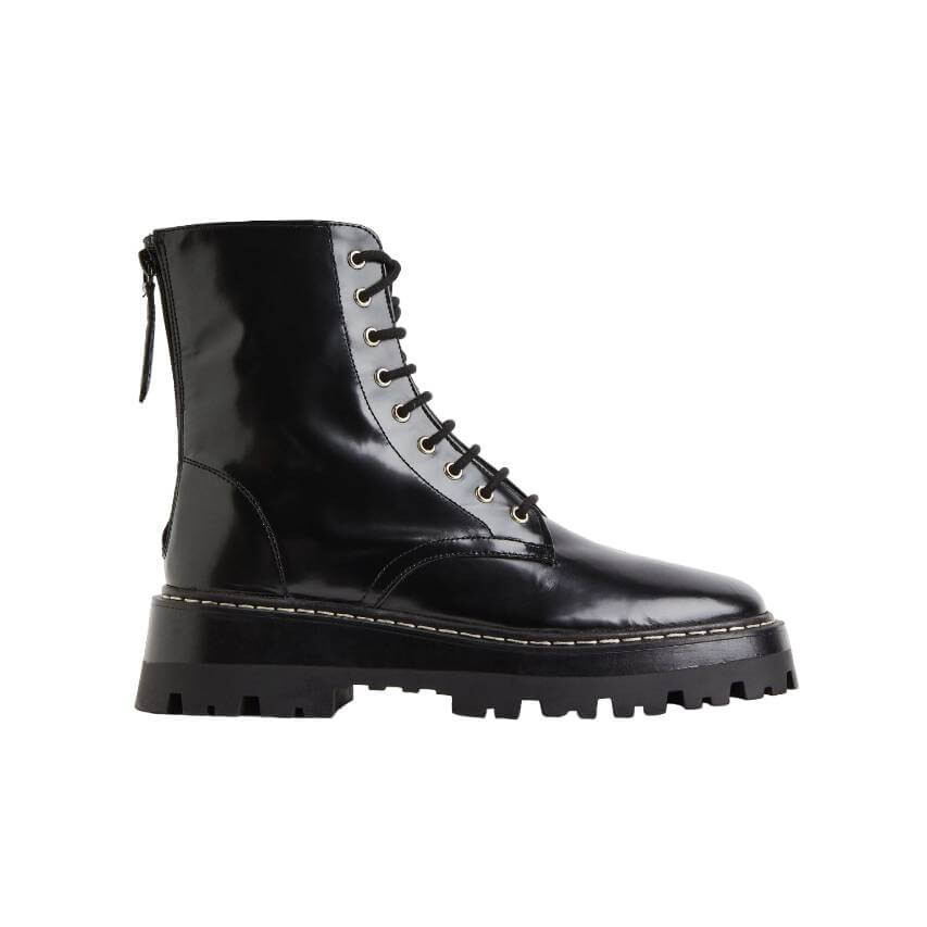 

Ботинки H&M Leather, черный