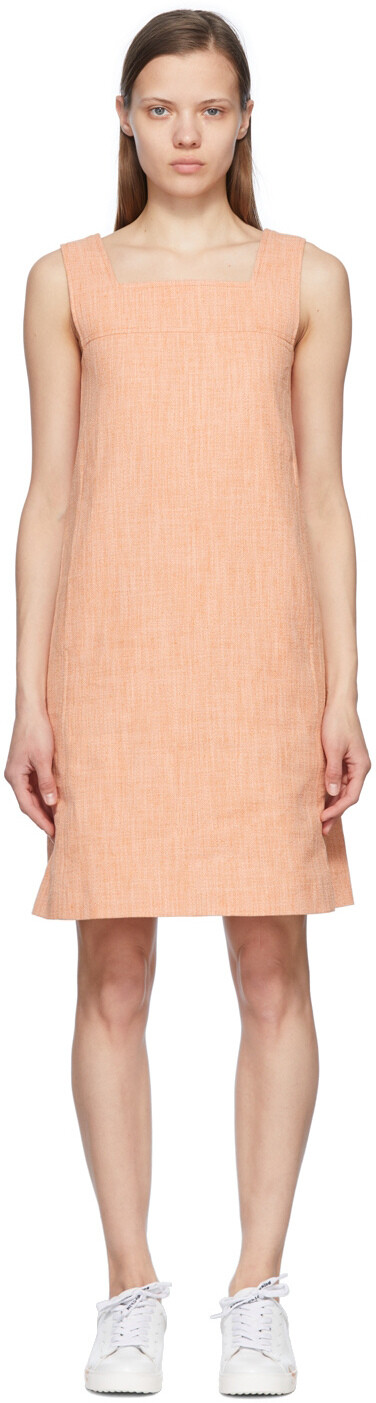

Розовое хлопковое мини-платье See by Chloé, Розовый