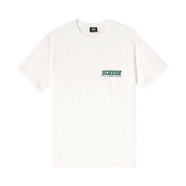 

Футболка Stussy Post Modern Roots Pigment Dyed Tee 'Natural', белый