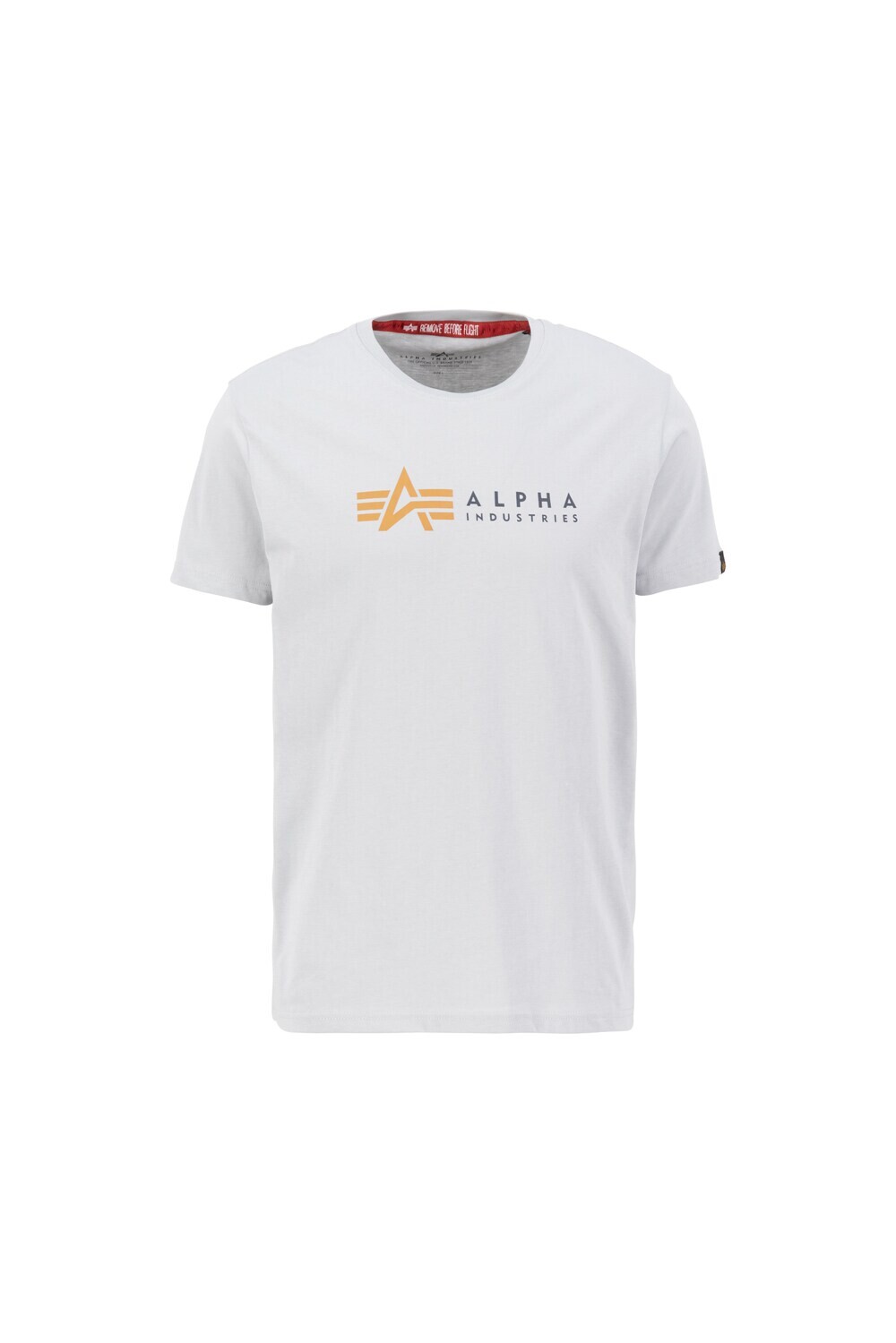 

Футболка Alpha Industries, светло-серый
