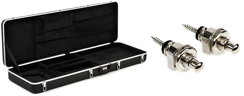 

Gator GC-Bass Deluxe Формованная из АБС-пластика коробка для электробас-гитары с замком Schaller S-Locks и замком для ремешка - никель Gator + Schaller GC-Bass=1 SCH 14010101=1