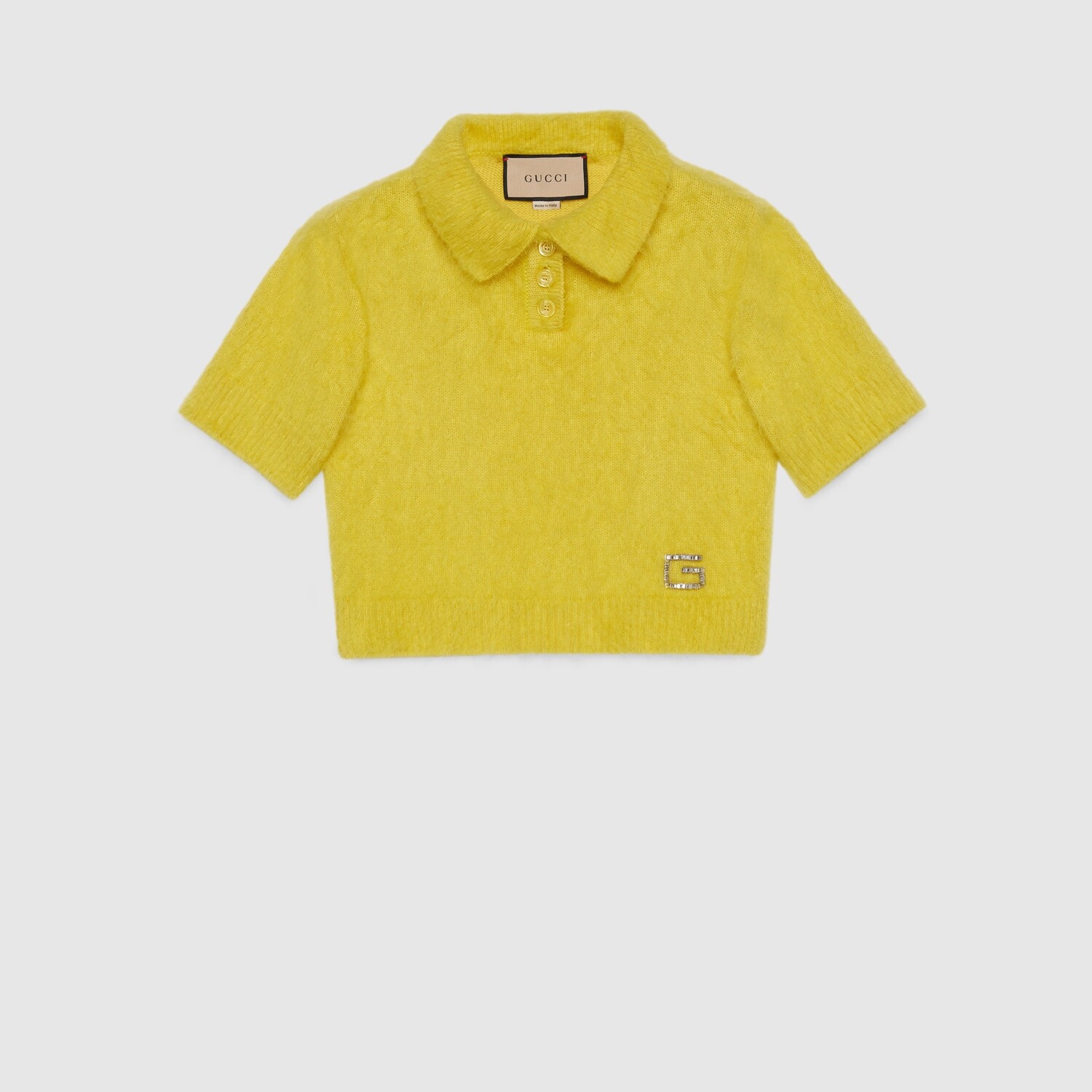 

Топ Gucci Knit, желтый