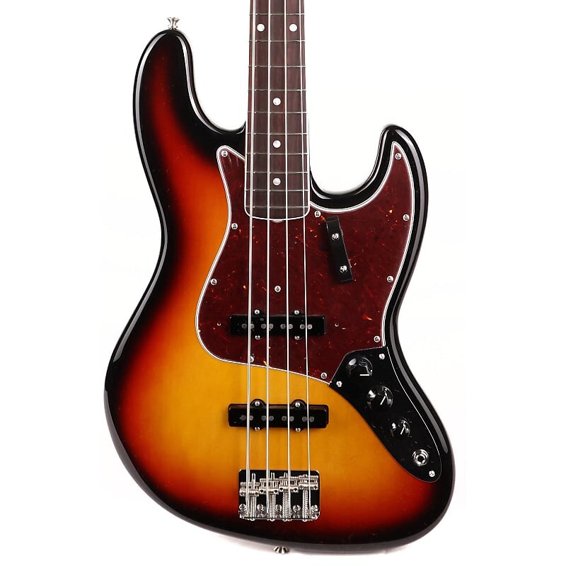 

Fender American Vintage II 1966 Jazz Bass 3-Tone Sunburst Fender American II Jazz Bass