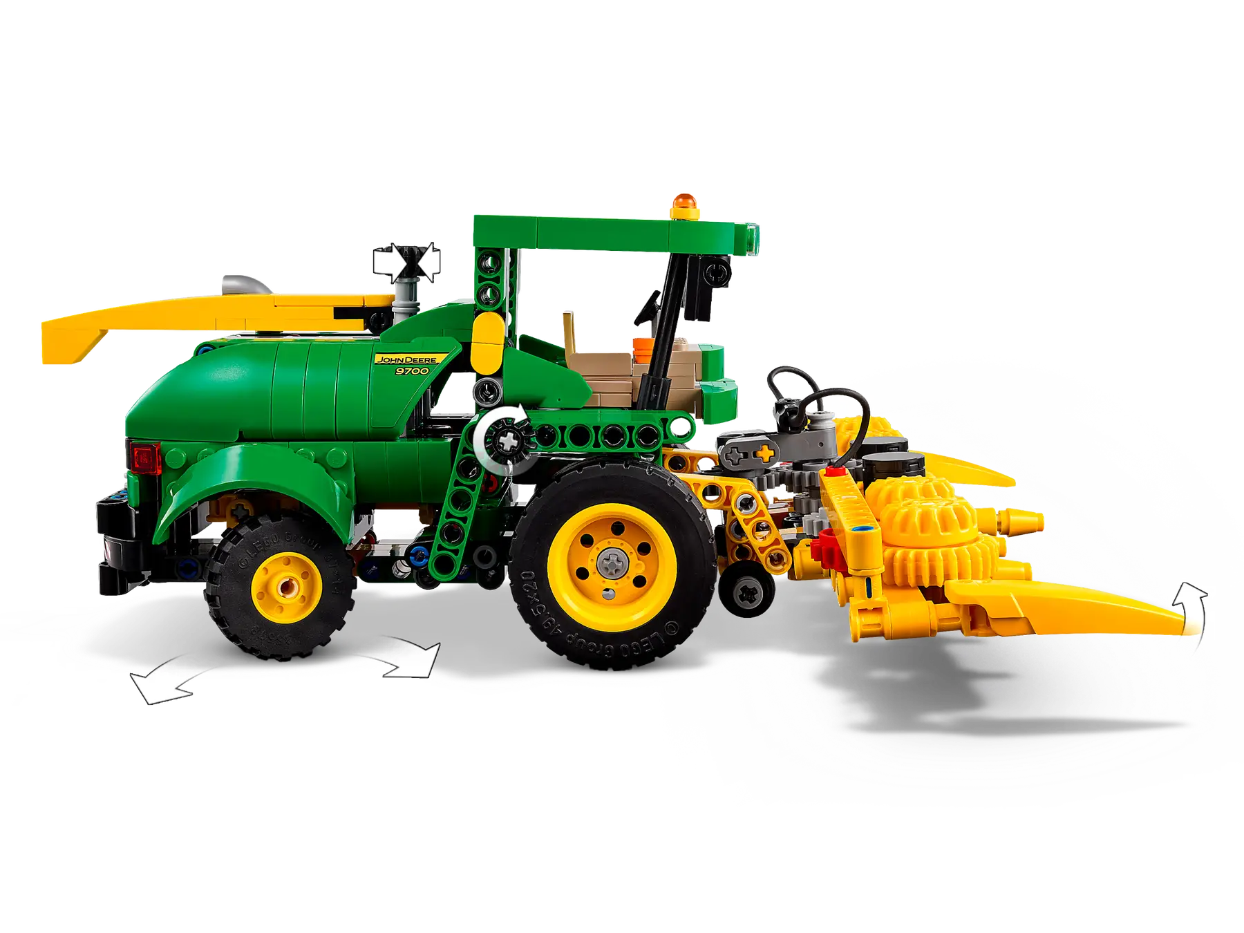 Конструктор Lego John Deere 9700 Forage Harvester 42168, 559 деталей