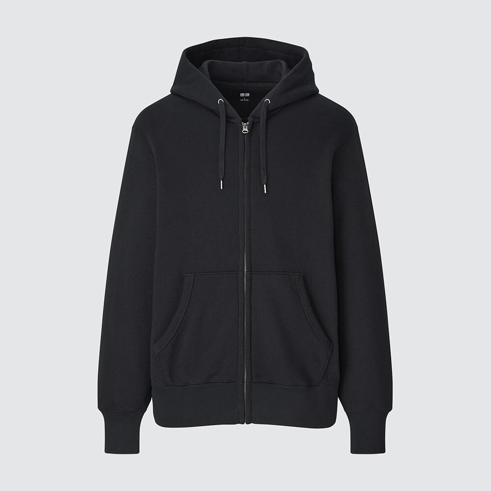 

Худи на молнии Uniqlo Unisex, черный (Размер XXL)