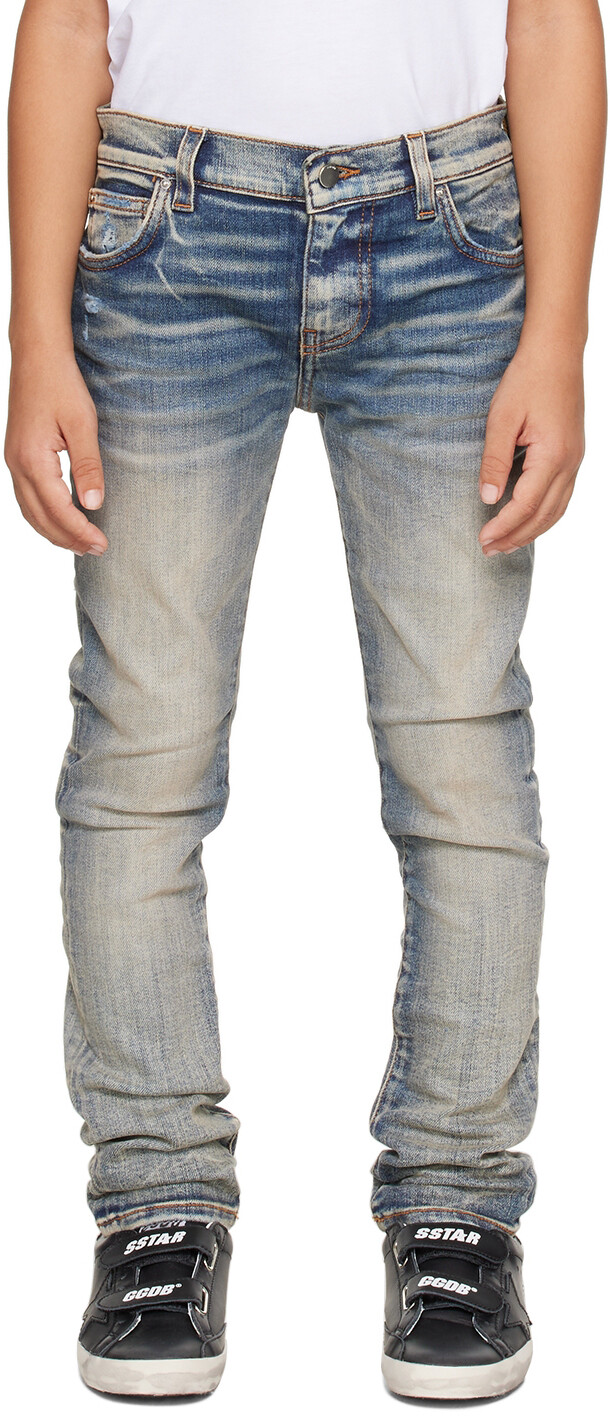 

Джинсы детские синие стек AMIRI